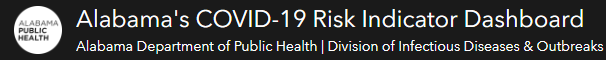 Alabama's COVID-19 Risk Indicator Dashboard 